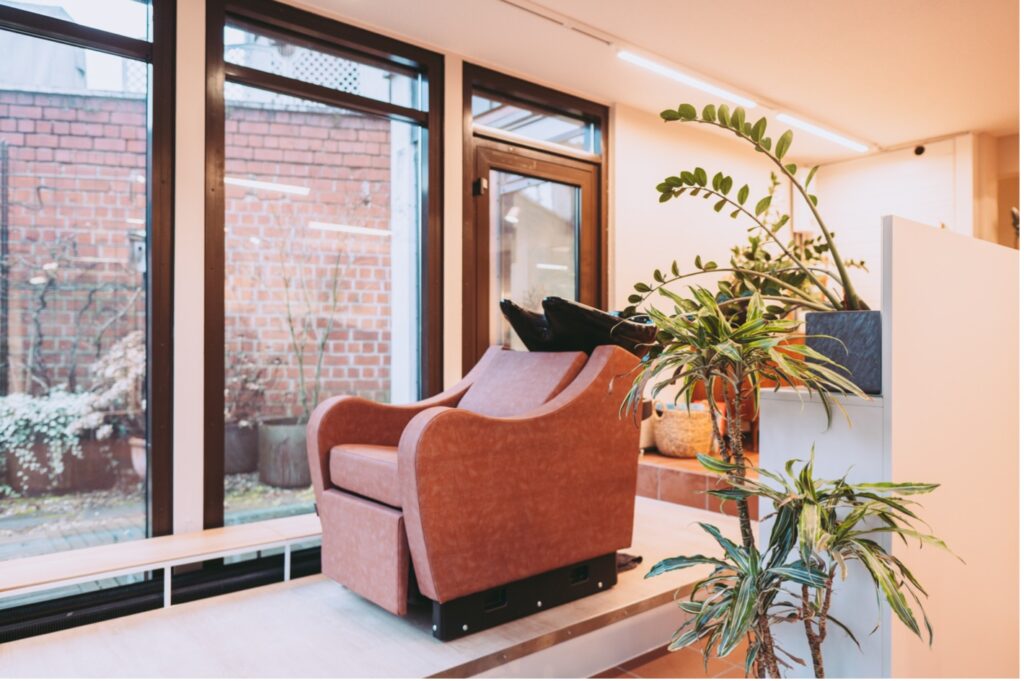 Blick in unseren Salon