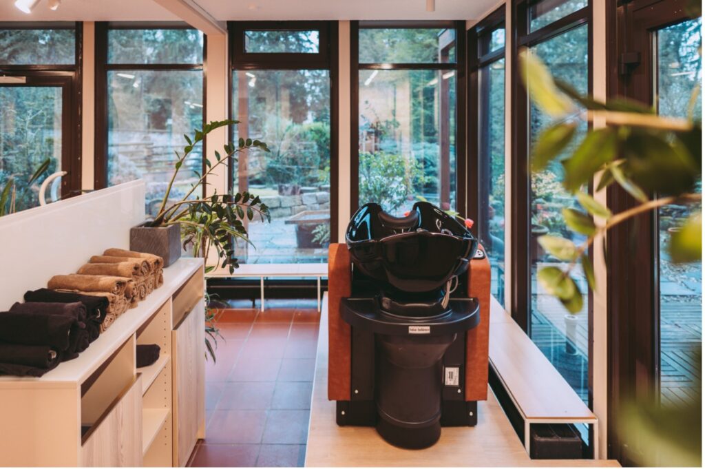 Blick in unseren Salon